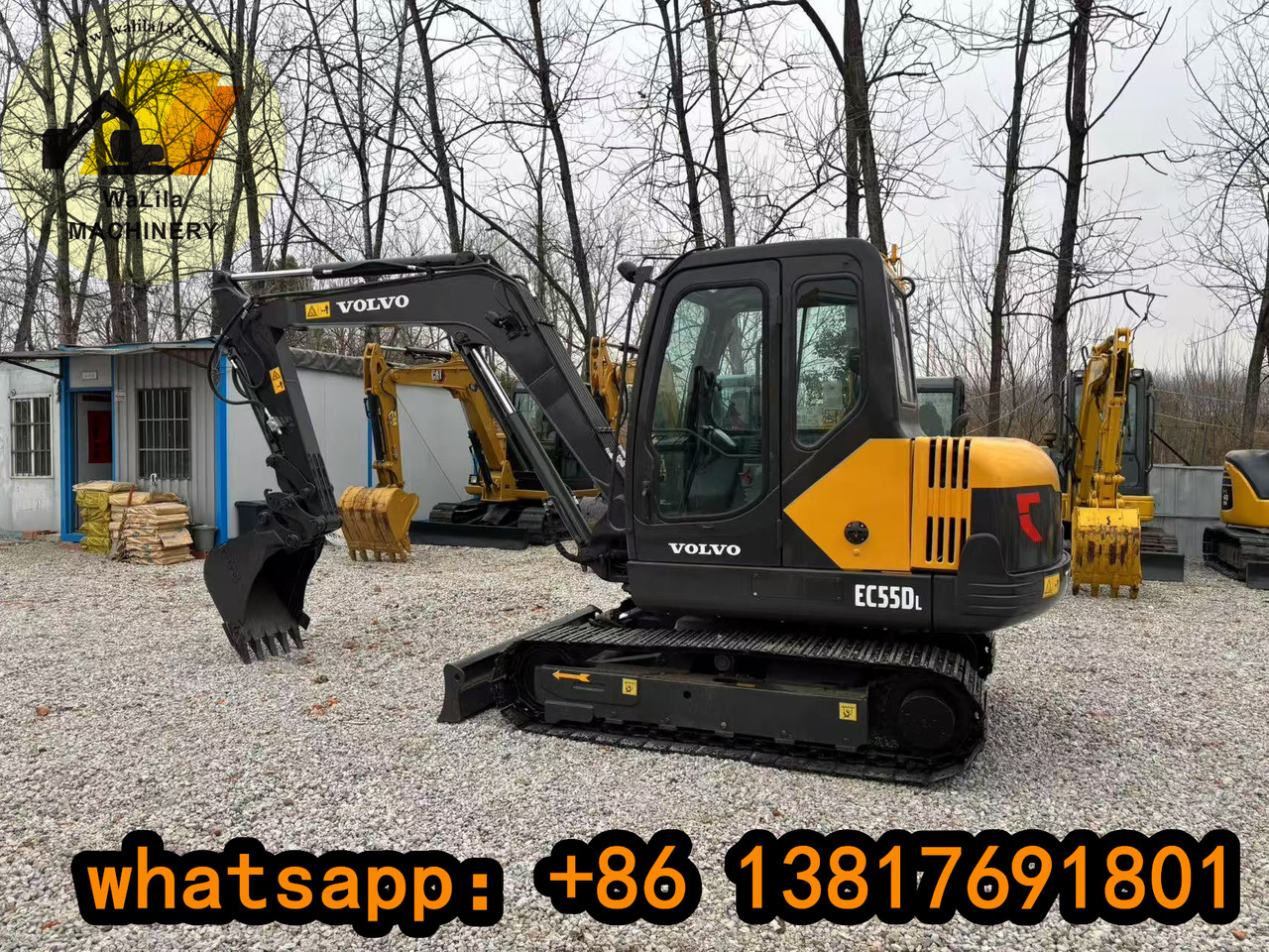 Volvo EC55D - Minibagger: das Bild 2 Volvo EC55D - Minibagger: das Bild 2