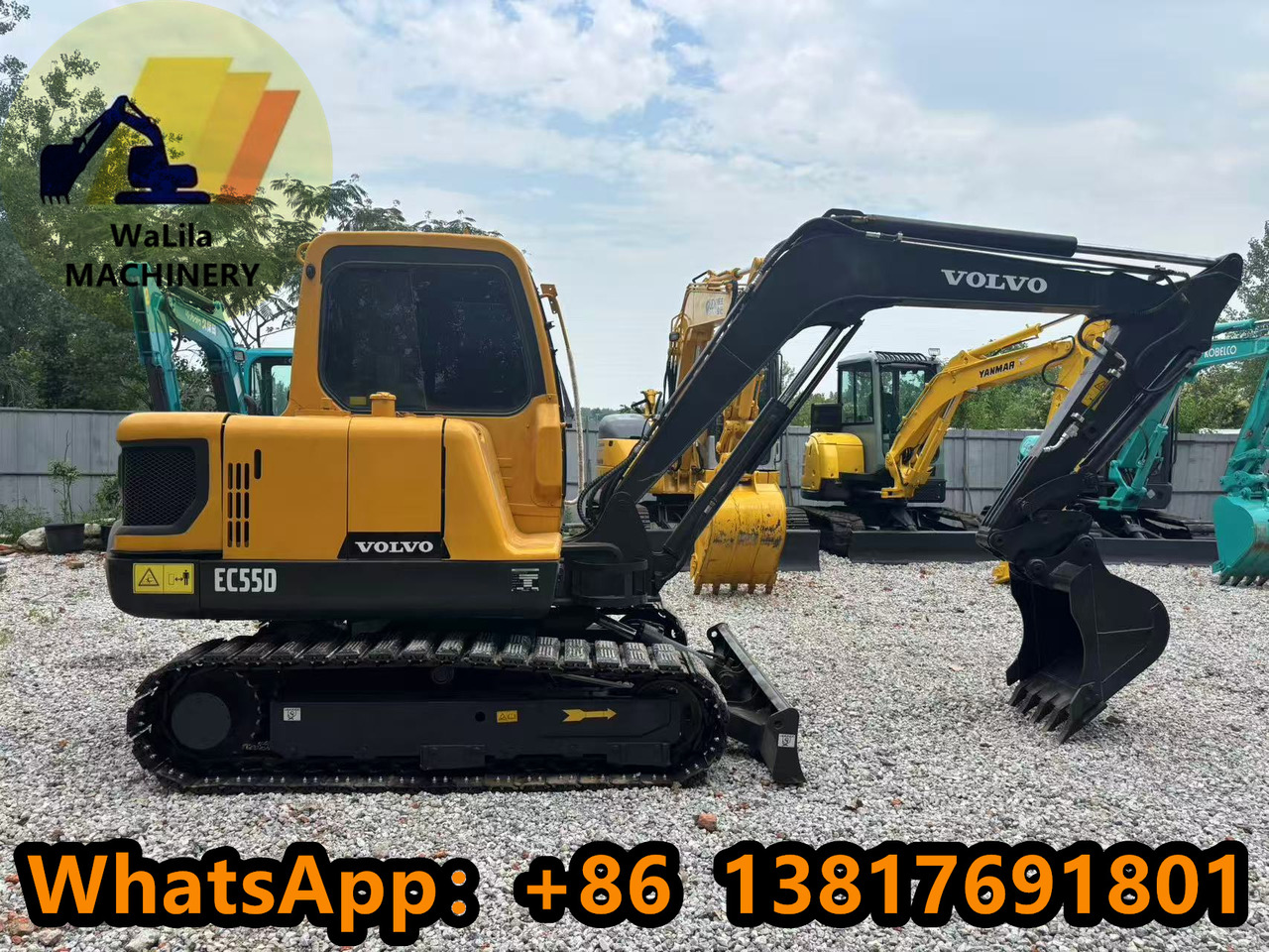 Volvo EC55D - Minibagger: das Bild 1 Volvo EC55D - Minibagger: das Bild 1