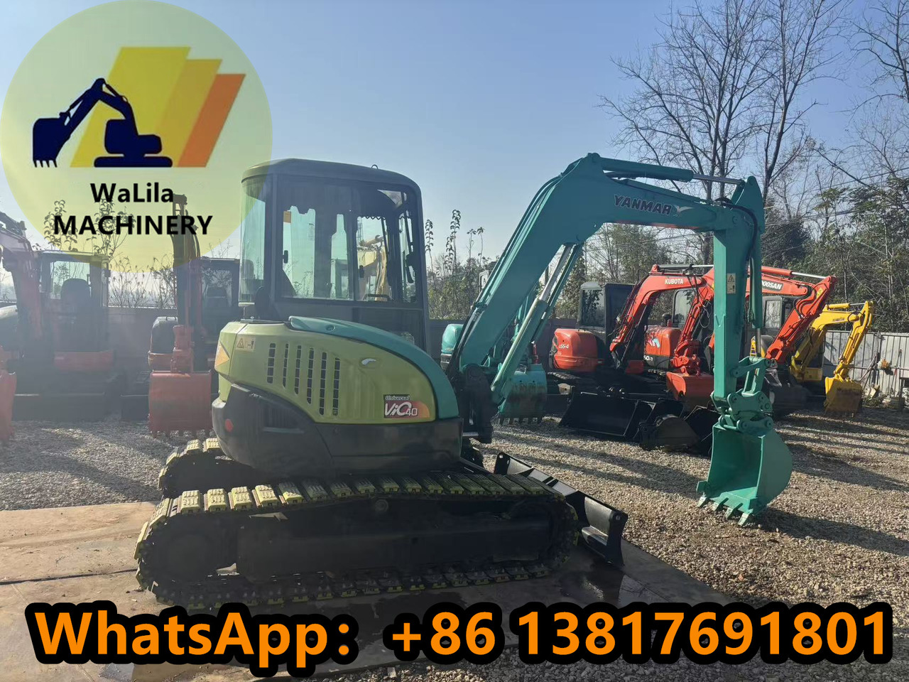YANMAR vio40 - Minibagger: das Bild 1 YANMAR vio40 - Minibagger: das Bild 1