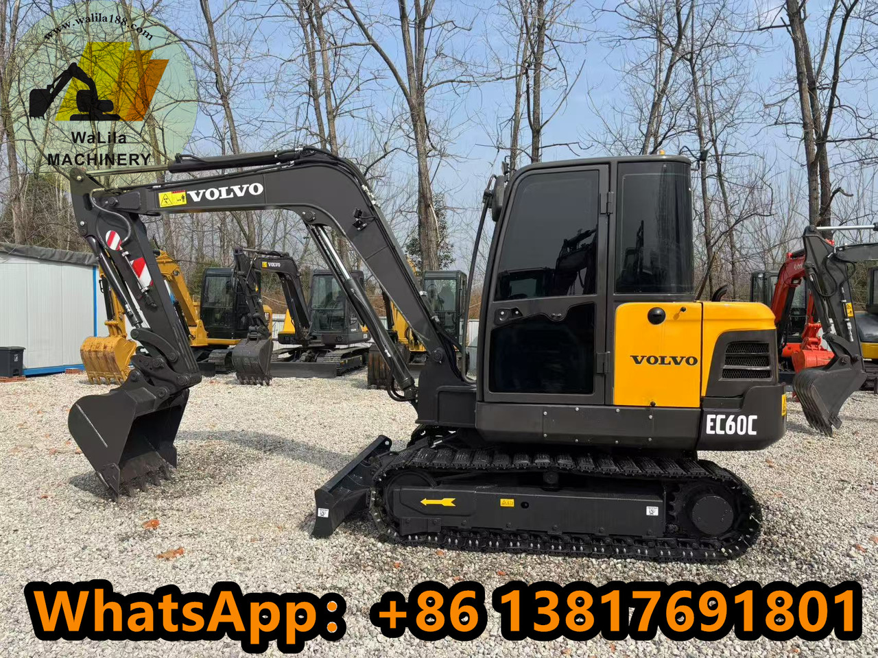 Volvo EC60D - Minibagger: das Bild 1 Volvo EC60D - Minibagger: das Bild 1