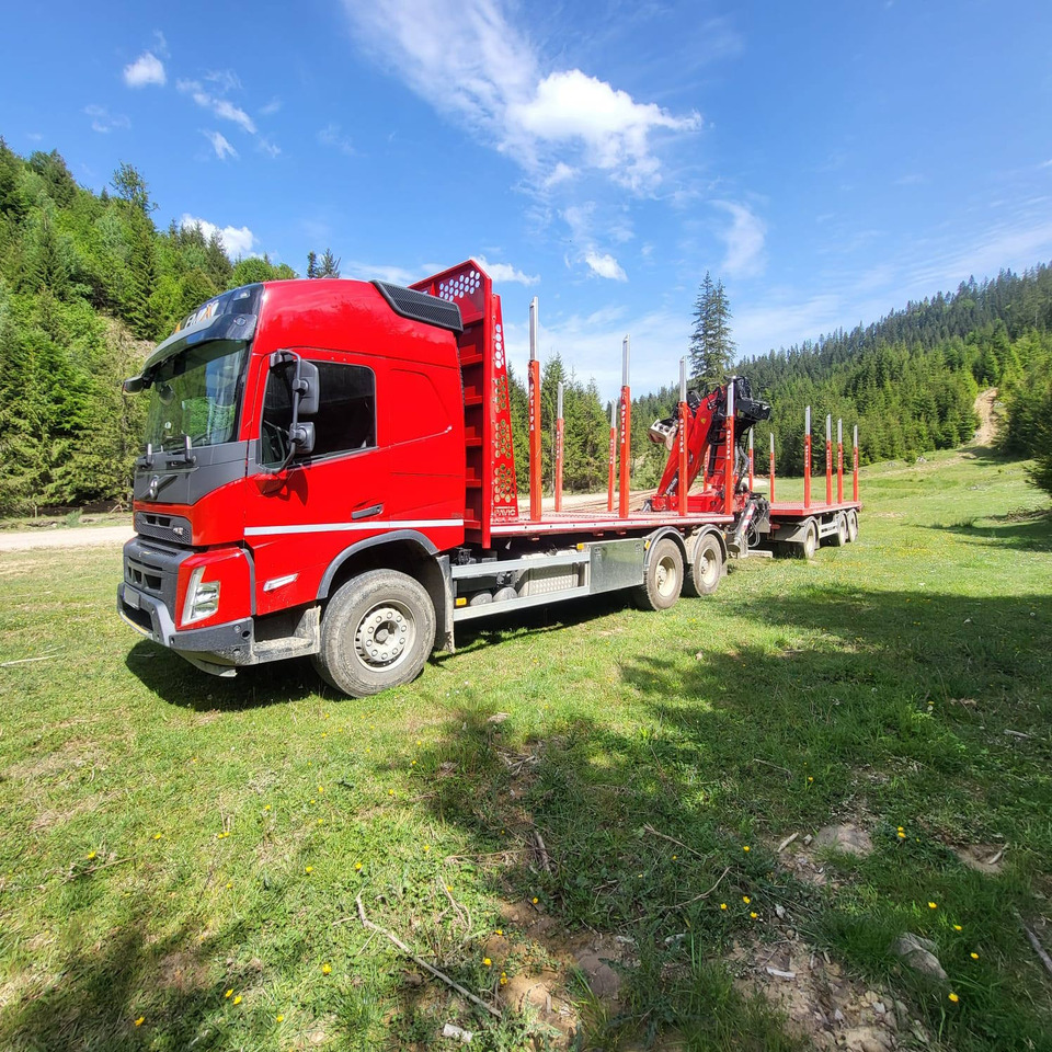 VOLVO FMX 500 - Holztransporter, Autokran: das Bild 5 VOLVO FMX 500 - Holztransporter, Autokran: das Bild 5