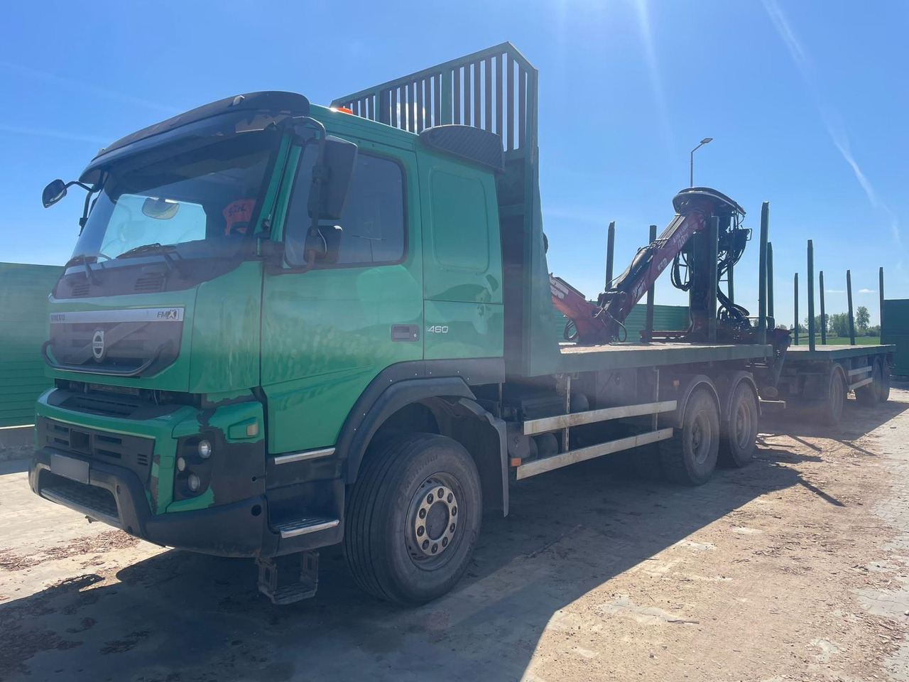 VOLVO FMX - Holztransporter: das Bild 2 VOLVO FMX - Holztransporter: das Bild 2