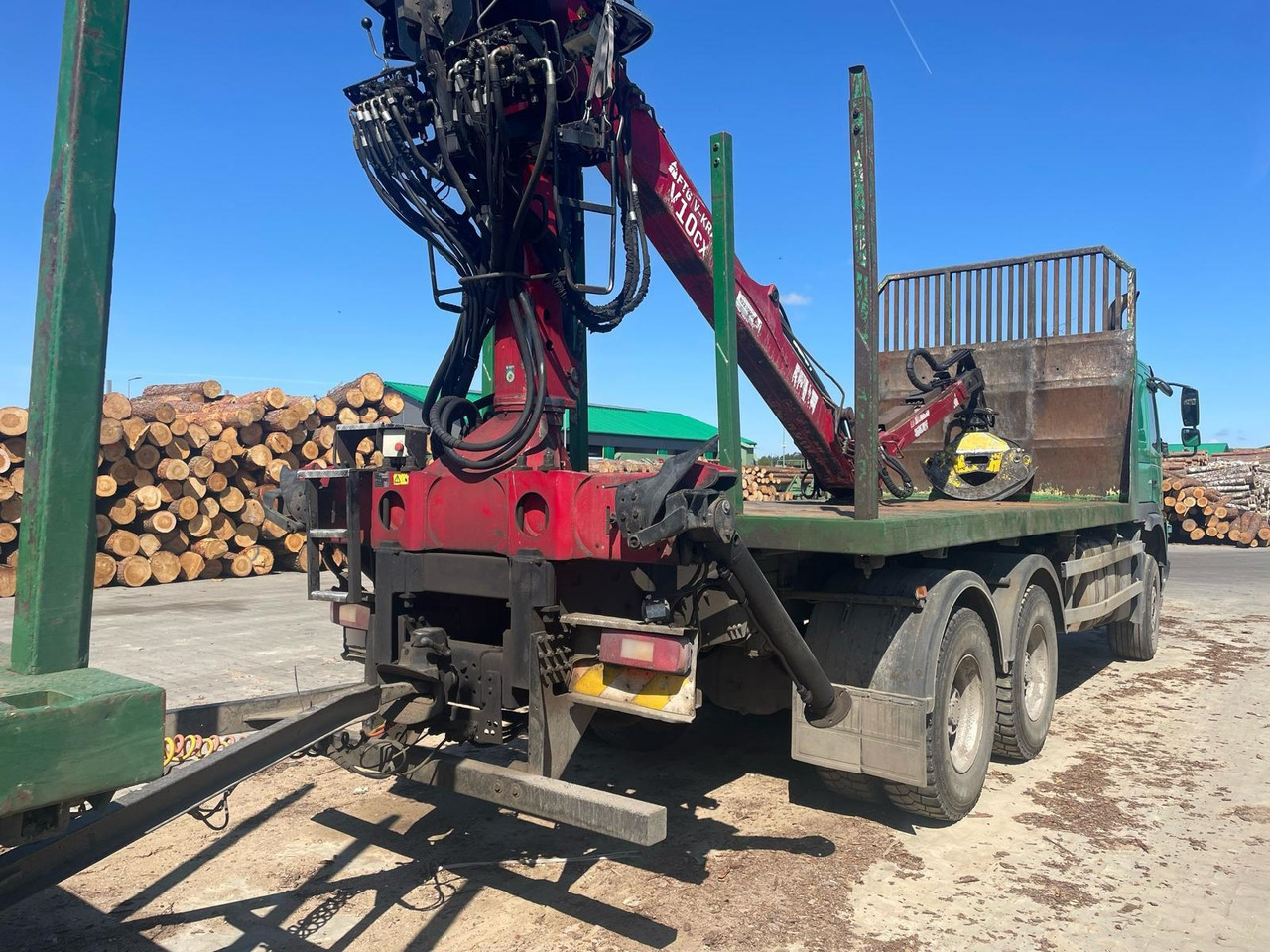 VOLVO FMX - Holztransporter: das Bild 5 VOLVO FMX - Holztransporter: das Bild 5
