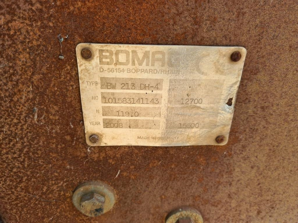 Bomag BW 213 D H-4 FOR PARTS - Walzenzug: das Bild 4 Bomag BW 213 D H-4 FOR PARTS - Walzenzug: das Bild 4