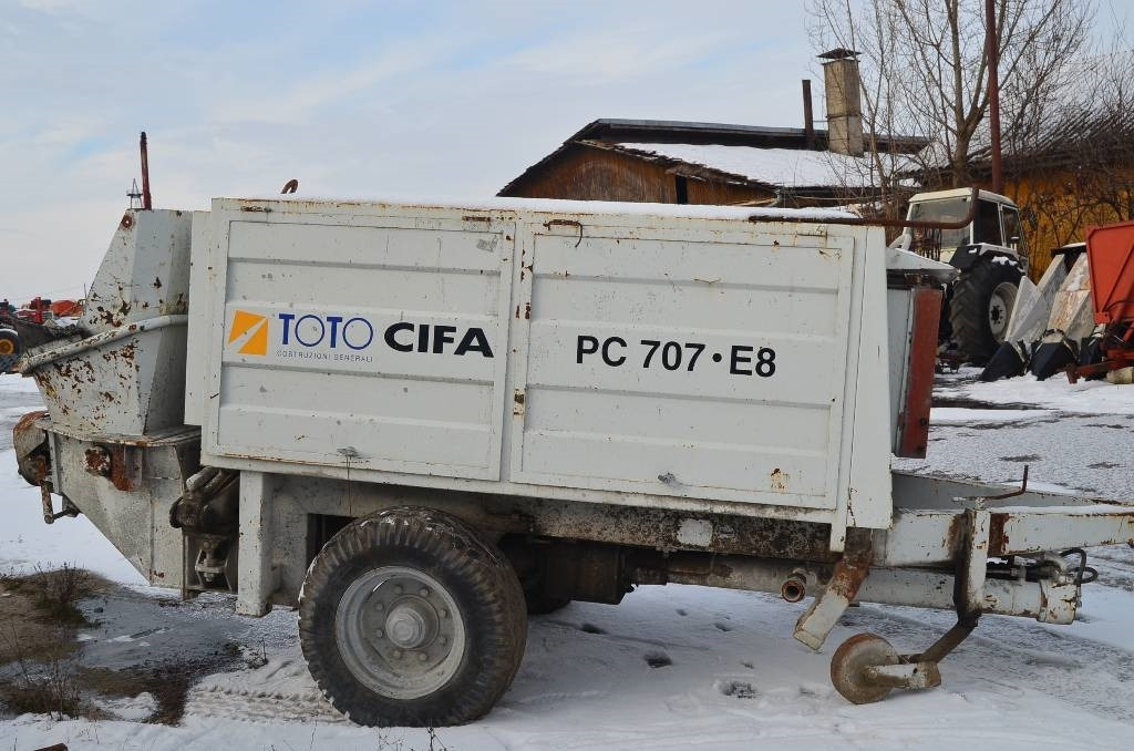 Cifa PC 707 - Stationäre Betonpumpe: das Bild 1 Cifa PC 707 - Stationäre Betonpumpe: das Bild 1