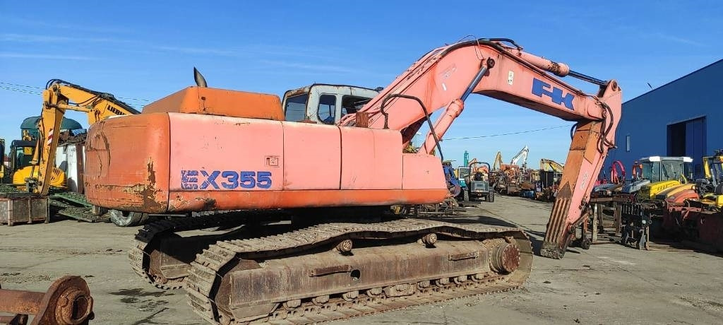 Fiat-Kobelco EX355 - Kettenbagger: das Bild 4 Fiat-Kobelco EX355 - Kettenbagger: das Bild 4