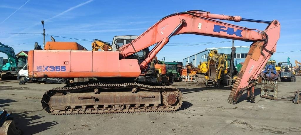 Fiat-Kobelco EX355 - Kettenbagger: das Bild 3 Fiat-Kobelco EX355 - Kettenbagger: das Bild 3