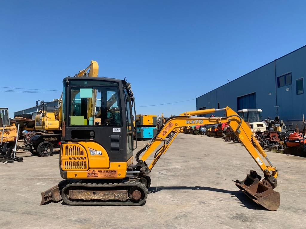 Kato 19VXE - Minibagger: das Bild 5 Kato 19VXE - Minibagger: das Bild 5