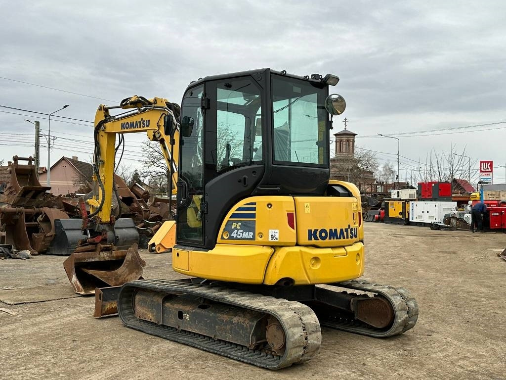 Komatsu PC 45 MR + RototiltRT20B - Minibagger: das Bild 3 Komatsu PC 45 MR + RototiltRT20B - Minibagger: das Bild 3