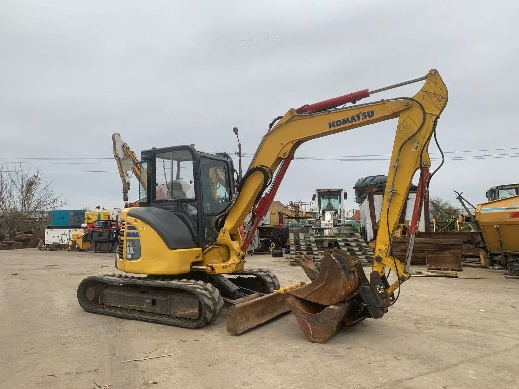 Komatsu PC 55 MR-3 - Minibagger: das Bild 4 Komatsu PC 55 MR-3 - Minibagger: das Bild 4
