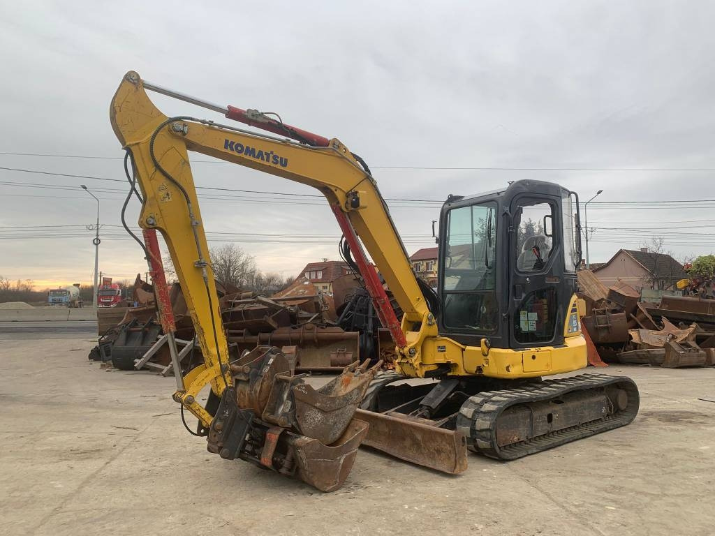 Komatsu PC 55 MR-3 - Minibagger: das Bild 1 Komatsu PC 55 MR-3 - Minibagger: das Bild 1