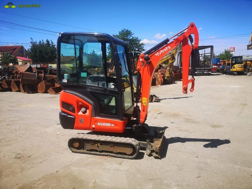 Kubota KX 016-4 - Minibagger: das Bild 2 Kubota KX 016-4 - Minibagger: das Bild 2
