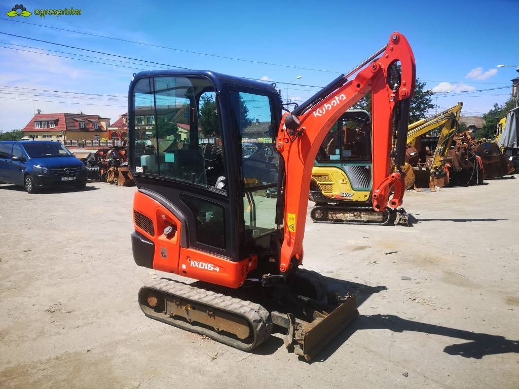 Kubota KX 016-4 - Minibagger: das Bild 1 Kubota KX 016-4 - Minibagger: das Bild 1