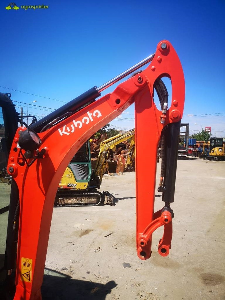 Kubota KX 016-4 - Minibagger: das Bild 4 Kubota KX 016-4 - Minibagger: das Bild 4