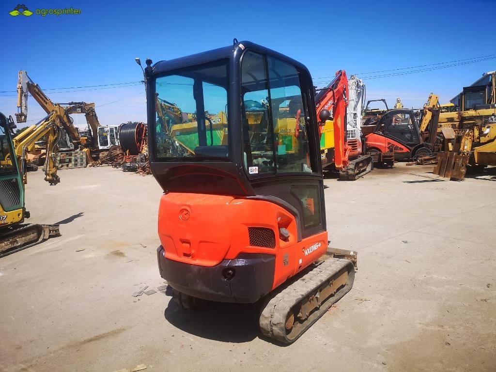 Kubota KX 016-4 - Minibagger: das Bild 3 Kubota KX 016-4 - Minibagger: das Bild 3
