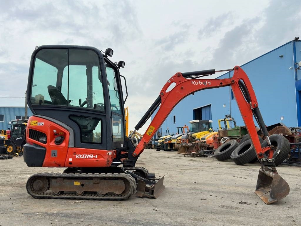 Kubota KX 019-4 - Minibagger: das Bild 2 Kubota KX 019-4 - Minibagger: das Bild 2