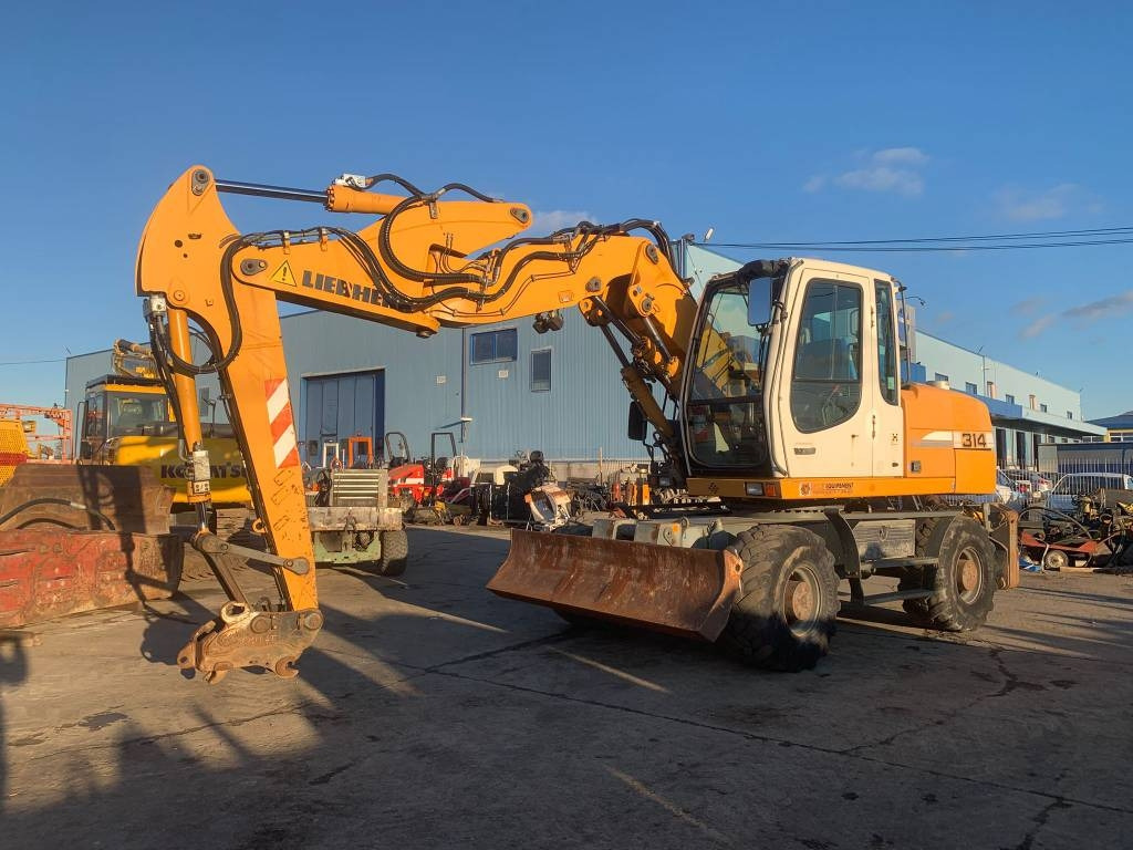 Liebherr A 314 Litronic - Mobilbagger: das Bild 1 Liebherr A 314 Litronic - Mobilbagger: das Bild 1