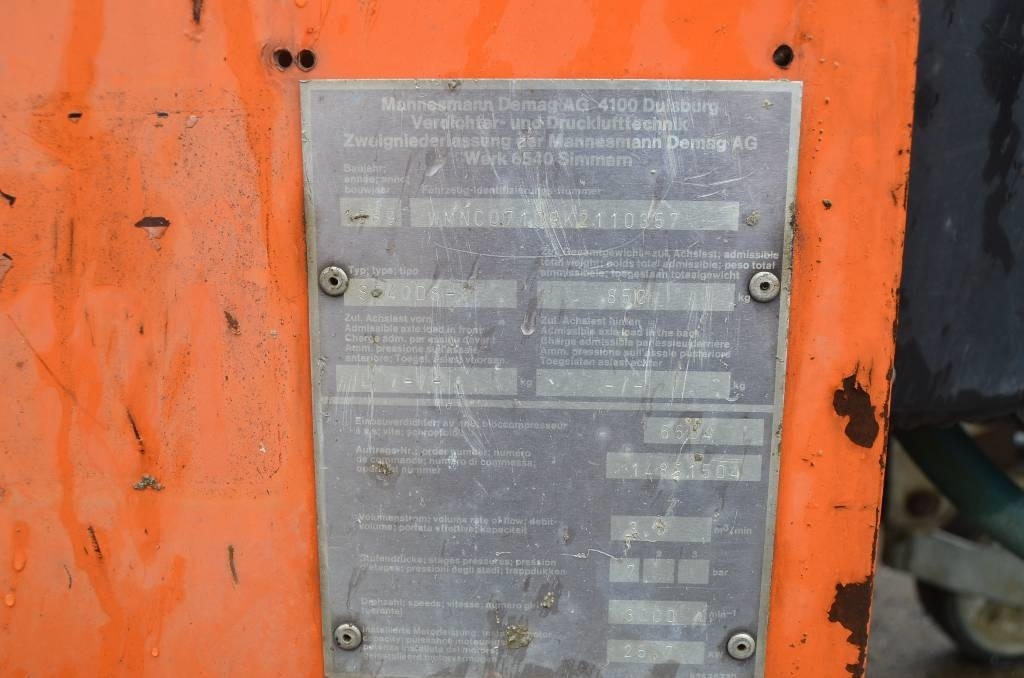 Mannesman Domag SC 40 DS-1 - Luftkompressor: das Bild 5 Mannesman Domag SC 40 DS-1 - Luftkompressor: das Bild 5