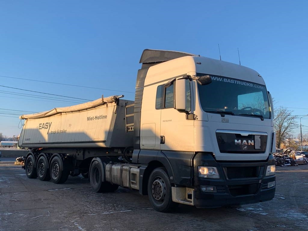 MAN TGX 18.440+Schmitz SKI 24 - Sattelzugmaschine: das Bild 1 MAN TGX 18.440+Schmitz SKI 24 - Sattelzugmaschine: das Bild 1
