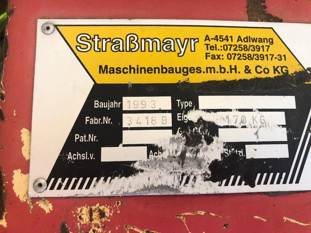 Strassmayr R7500 - Bitumenspritzmaschine: das Bild 4 Strassmayr R7500 - Bitumenspritzmaschine: das Bild 4