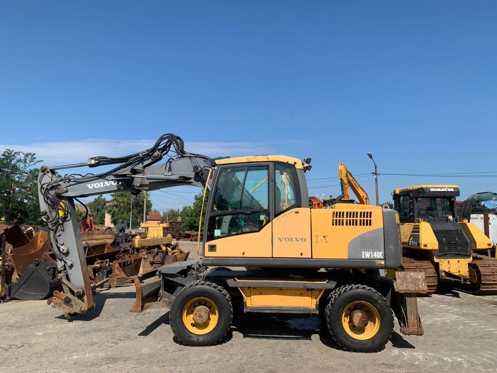 Volvo EW 140 C - Mobilbagger: das Bild 2 Volvo EW 140 C - Mobilbagger: das Bild 2