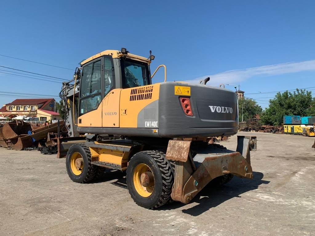 Volvo EW 140 C - Mobilbagger: das Bild 3 Volvo EW 140 C - Mobilbagger: das Bild 3