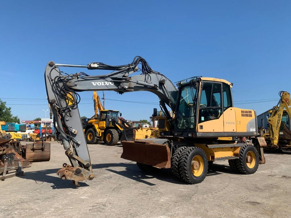 Volvo EW 140 C - Mobilbagger: das Bild 1 Volvo EW 140 C - Mobilbagger: das Bild 1
