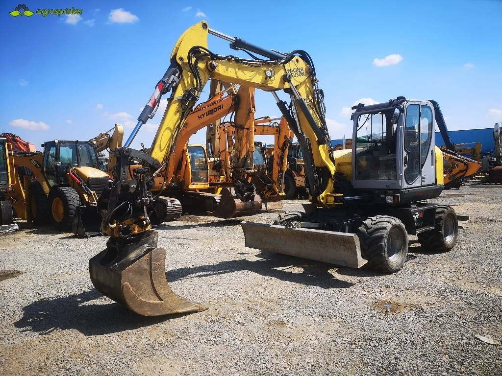 Wacker Neuson EW 100 - Mobilbagger: das Bild 1 Wacker Neuson EW 100 - Mobilbagger: das Bild 1