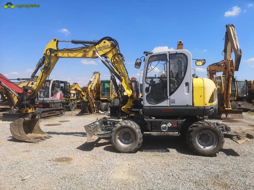 Wacker Neuson EW 100 - Mobilbagger: das Bild 4 Wacker Neuson EW 100 - Mobilbagger: das Bild 4