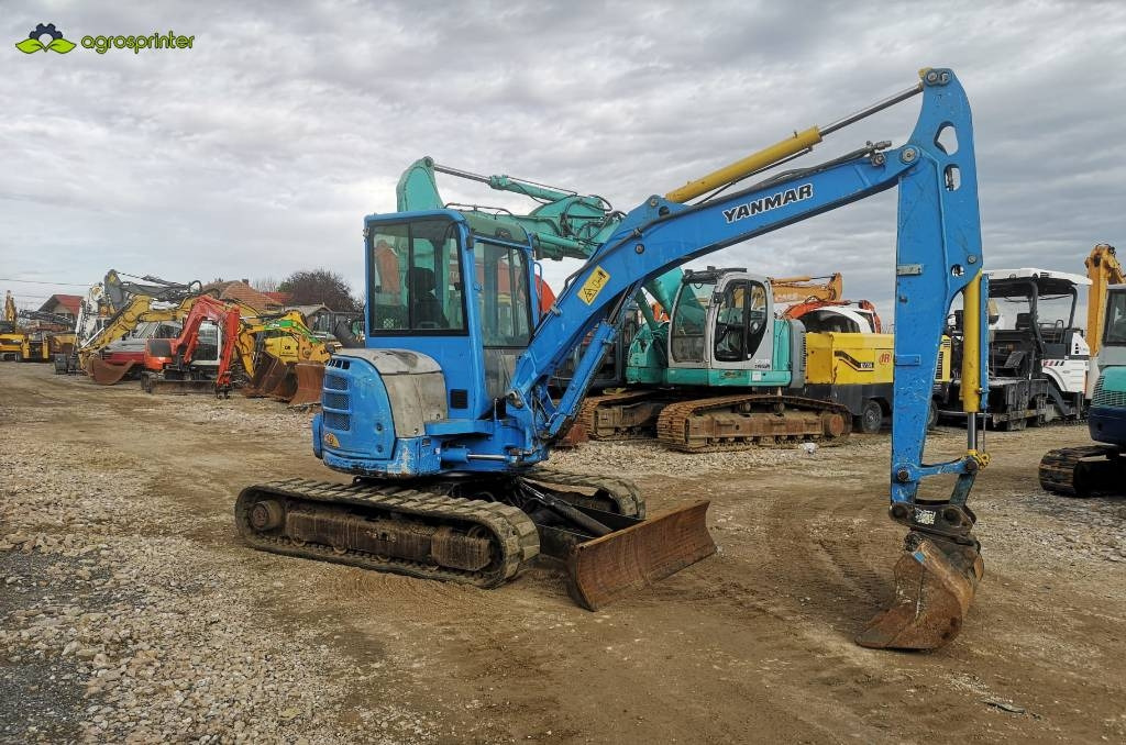 Yanmar Vio 57 - Minibagger: das Bild 1 Yanmar Vio 57 - Minibagger: das Bild 1