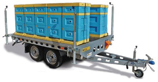 Wiola PLATFORMA Z KOŁAMI POD PODŁOGĄ DO TRANSPORTU 10 ULI/ PLATFORM FO - Pritschenanhänger/ Plattformanhänger: das Bild 1 Wiola PLATFORMA Z KOŁAMI POD PODŁOGĄ DO TRANSPORTU 10 ULI/ PLATFORM FO - Pritschenanhänger/ Plattformanhänger: das Bild 1