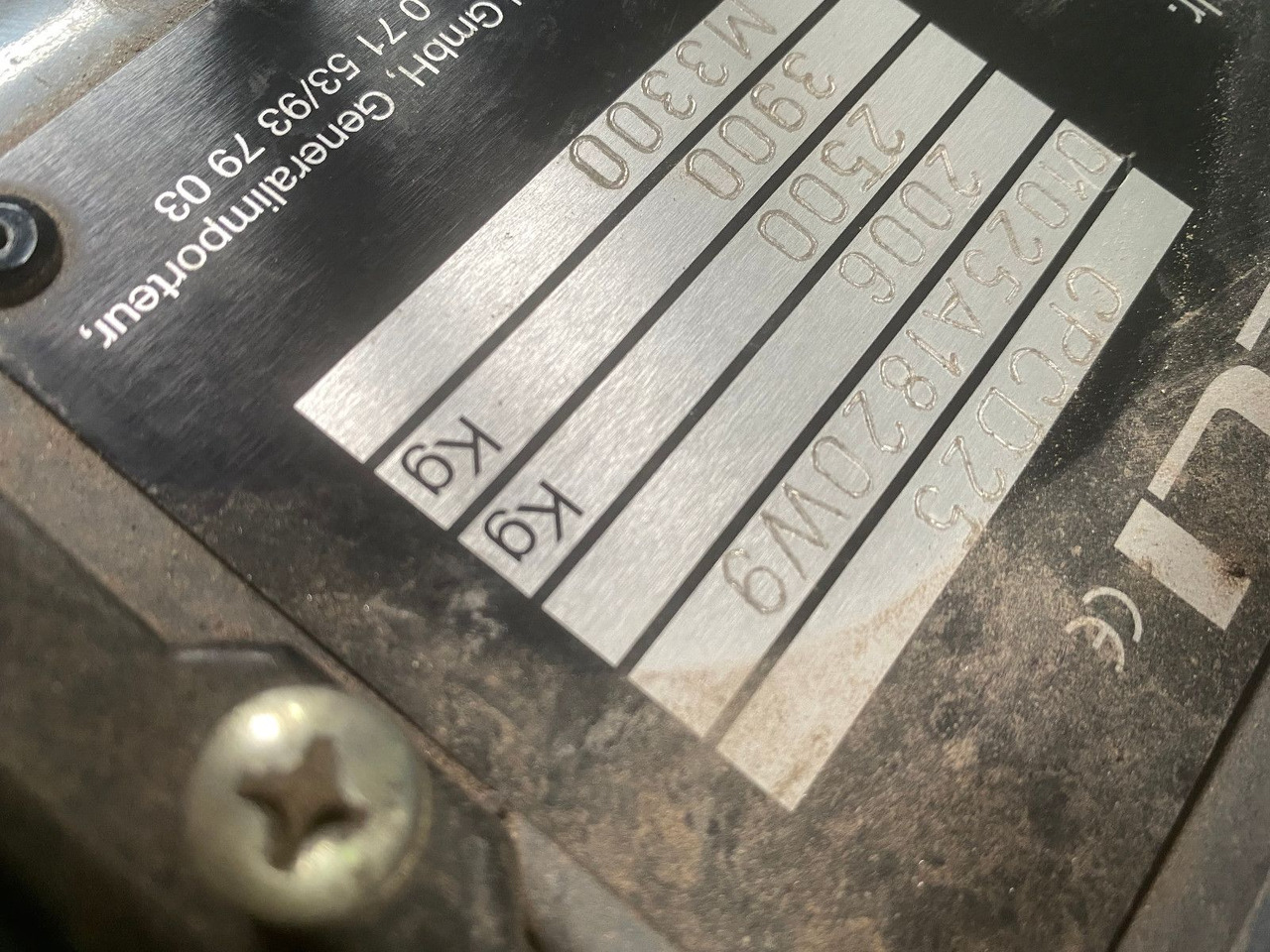 Heli D25 - Dieselstapler: das Bild 5 Heli D25 - Dieselstapler: das Bild 5