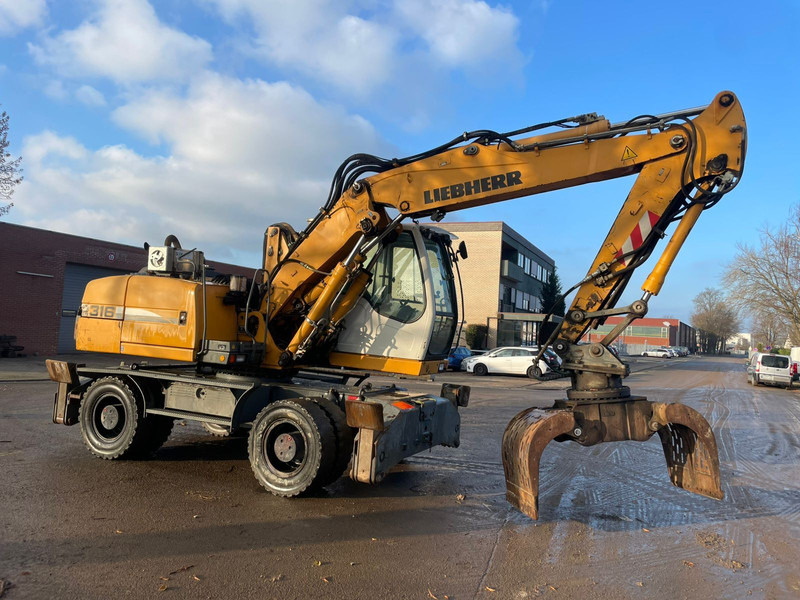 Liebherr A 316 - Mobilbagger: das Bild 1 Liebherr A 316 - Mobilbagger: das Bild 1