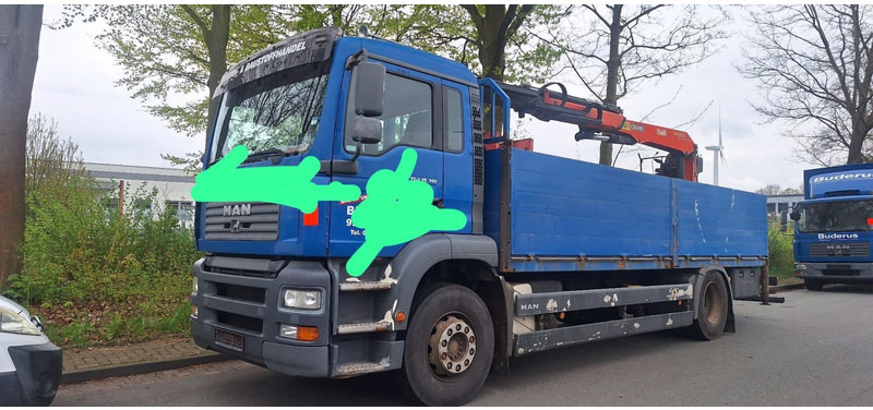 MAN 18.310 Pritsche mit Kran - Pritsche LKW, Autokran: das Bild 1 MAN 18.310 Pritsche mit Kran - Pritsche LKW, Autokran: das Bild 1