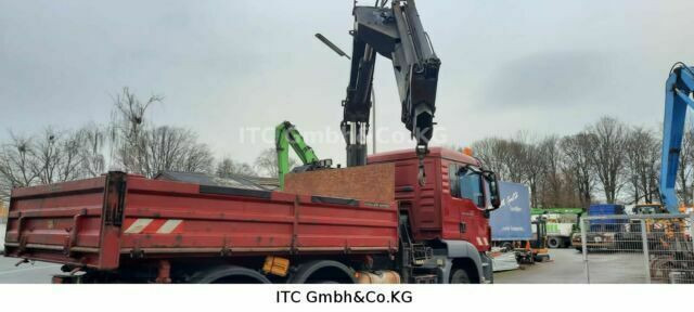 MAN 26.440TGS Kipper+Kran Meiller/Stahl - Kipper, Autokran: das Bild 2 MAN 26.440TGS Kipper+Kran Meiller/Stahl - Kipper, Autokran: das Bild 2