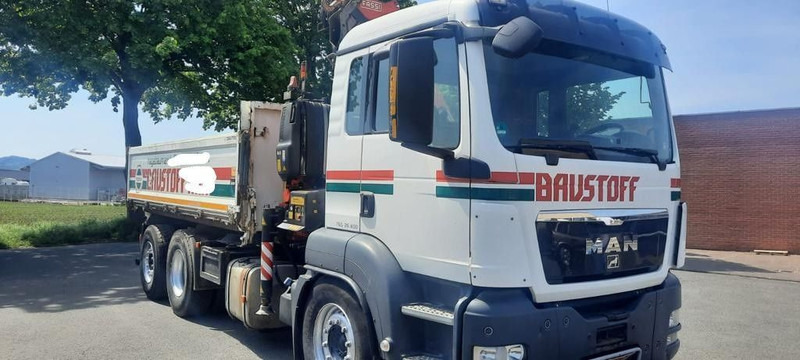 MAN TGS 26.400 Kipper Mit Kran/Funk - Pritsche LKW, Autokran: das Bild 2 MAN TGS 26.400 Kipper Mit Kran/Funk - Pritsche LKW, Autokran: das Bild 2