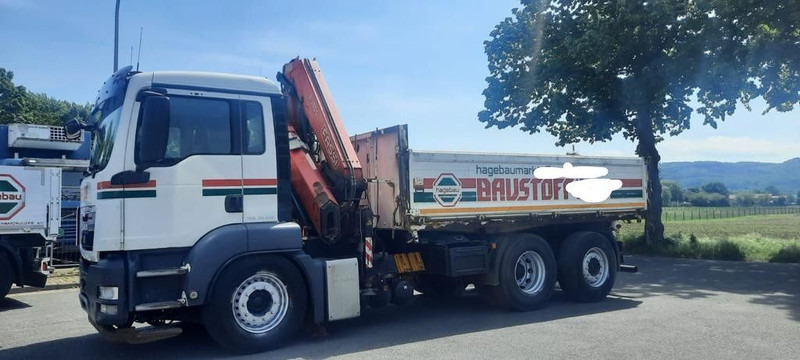 MAN TGS 26.400 Kipper Mit Kran/Funk - Pritsche LKW, Autokran: das Bild 1 MAN TGS 26.400 Kipper Mit Kran/Funk - Pritsche LKW, Autokran: das Bild 1