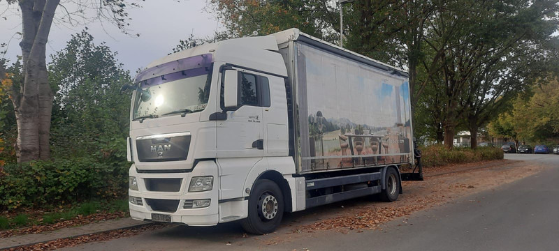 MAN TGX 18.360PS 4x2 G.Haus Kran+Funk - Plane LKW, Autokran: das Bild 1 MAN TGX 18.360PS 4x2 G.Haus Kran+Funk - Plane LKW, Autokran: das Bild 1