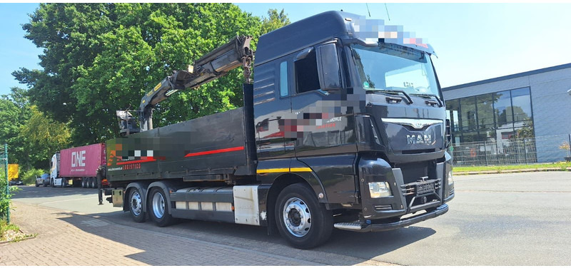MAN TGX 26.440 6x2 LLW Pritsche mit Kran Palfinge - Pritsche LKW, Autokran: das Bild 1 MAN TGX 26.440 6x2 LLW Pritsche mit Kran Palfinge - Pritsche LKW, Autokran: das Bild 1