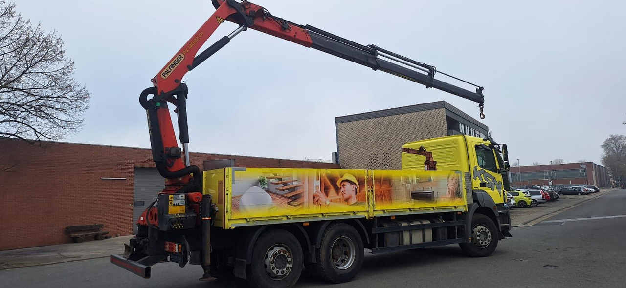 Mercedes-Benz 2636 Axor 3-Achser 6x2 mit Kran PK14002+Funk - Pritsche LKW, Autokran: das Bild 3 Mercedes-Benz 2636 Axor 3-Achser 6x2 mit Kran PK14002+Funk - Pritsche LKW, Autokran: das Bild 3