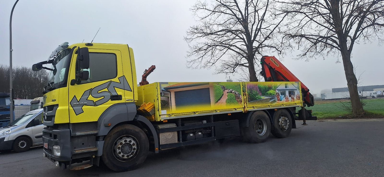 Mercedes-Benz 2636 Axor 3-Achser 6x2 mit Kran PK14002+Funk - Pritsche LKW, Autokran: das Bild 2 Mercedes-Benz 2636 Axor 3-Achser 6x2 mit Kran PK14002+Funk - Pritsche LKW, Autokran: das Bild 2
