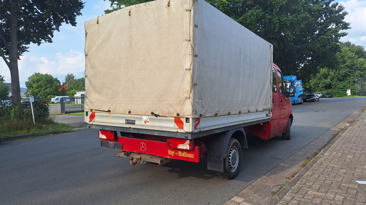 Planen Transporter, Transporter mit Doppelkabine Mercedes-Benz 319 Doka: das Bild 7