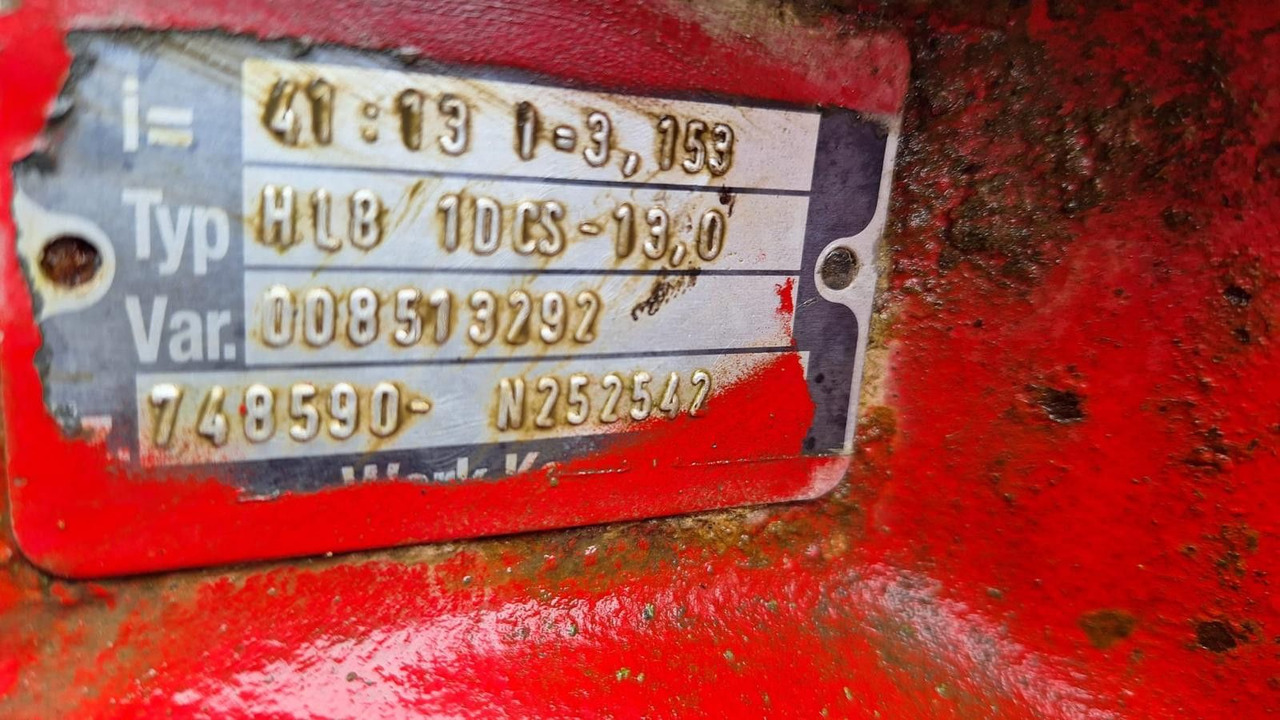 Mercedes-Benz Hinter/Achse für 1843 MP1 - Hinterachse für LKW: das Bild 5 Mercedes-Benz Hinter/Achse für 1843 MP1 - Hinterachse für LKW: das Bild 5