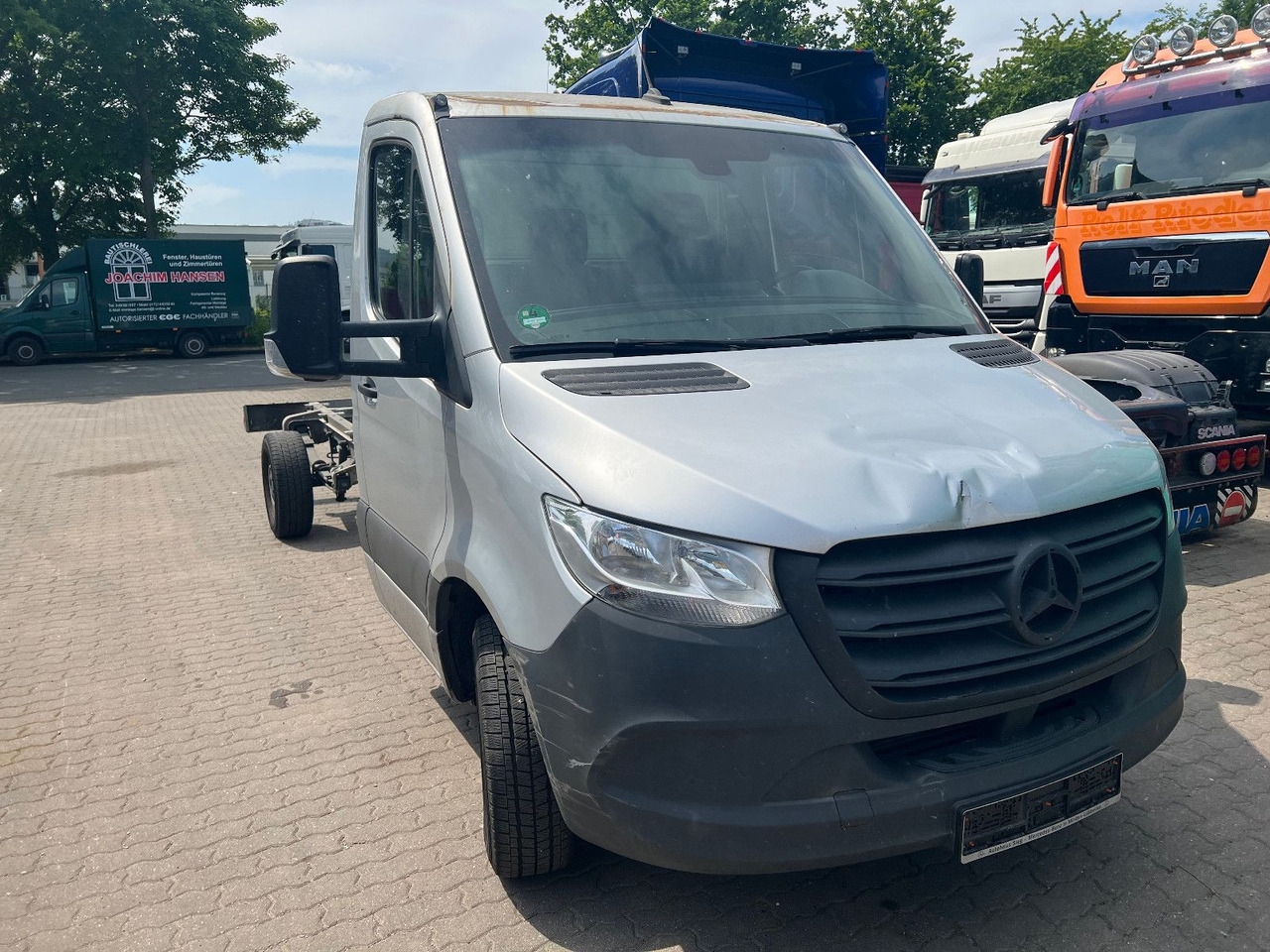Mercedes-Benz Sprinter III 314 cdi Fahrgestell Klima Vollaust - Fahrgestell LKW: das Bild 2 Mercedes-Benz Sprinter III 314 cdi Fahrgestell Klima Vollaust - Fahrgestell LKW: das Bild 2