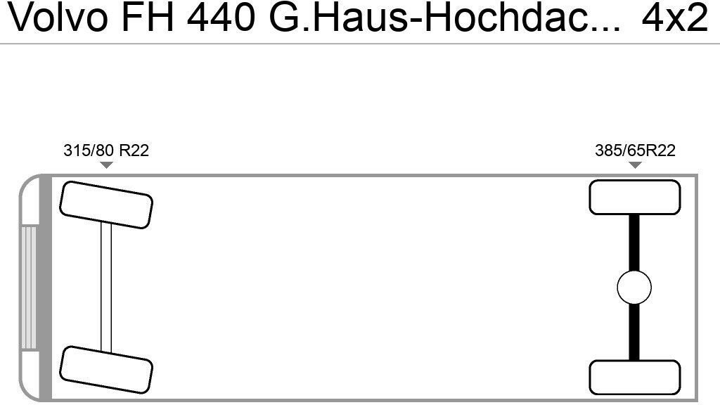 Sattelzugmaschine Volvo FH 400 G.Haus-Hochdach Euro:5 German Truck: das Bild 7