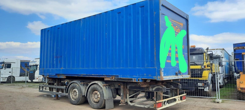 Schmitz Cargobull Containeranhänger mit Container - Container/ Wechselfahrgestell Anhänger: das Bild 3 Schmitz Cargobull Containeranhänger mit Container - Container/ Wechselfahrgestell Anhänger: das Bild 3