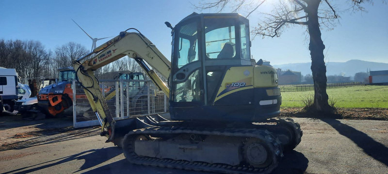 Yanmar SV 100 Bagger Deutsche Maschine 1-Hand - Minibagger: das Bild 4 Yanmar SV 100 Bagger Deutsche Maschine 1-Hand - Minibagger: das Bild 4