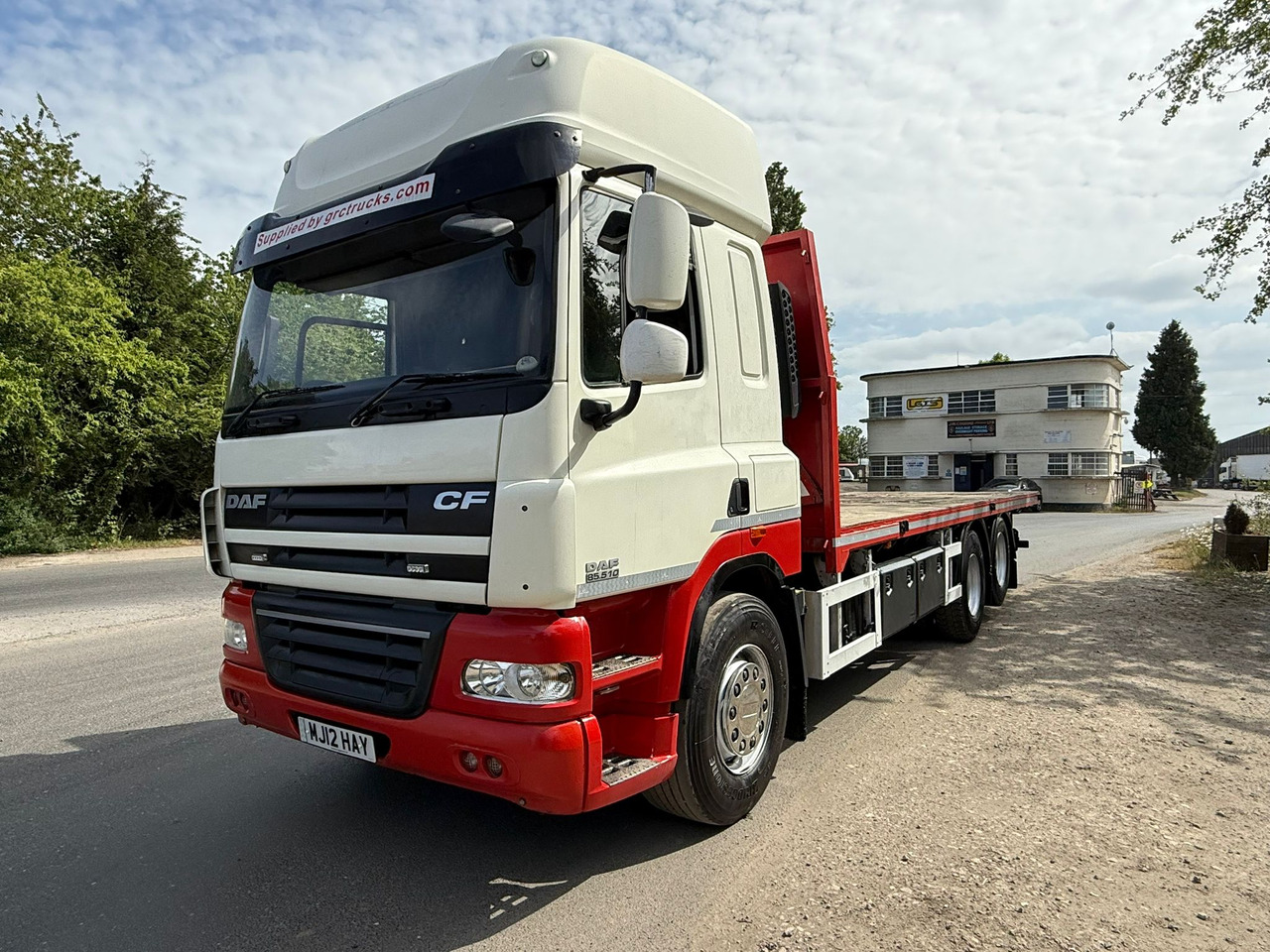 2012 DAF CF 85.510 10 Tyre Rear Lift Flatbed - Pritsche LKW: das Bild 1 2012 DAF CF 85.510 10 Tyre Rear Lift Flatbed - Pritsche LKW: das Bild 1