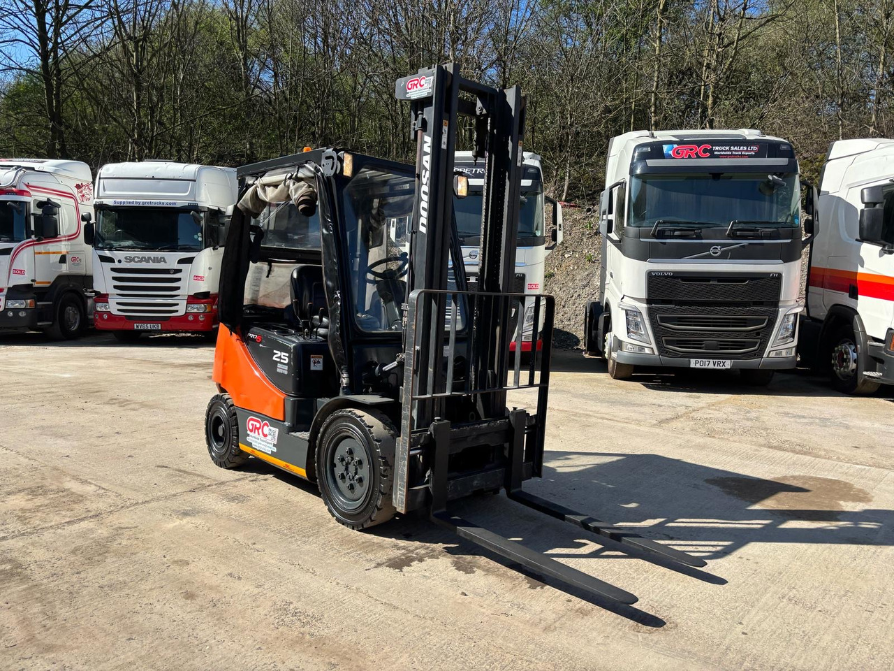 2012 DOOSAN D25S-5 Forklift - Dieselstapler: das Bild 1 2012 DOOSAN D25S-5 Forklift - Dieselstapler: das Bild 1