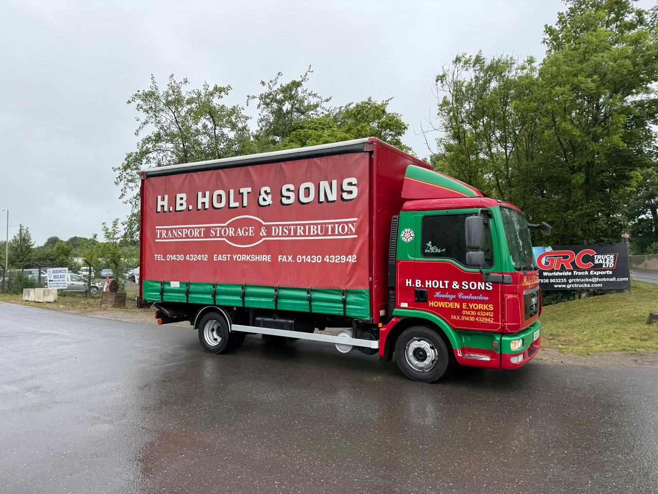 Plane LKW 2013 MAN TGL Curtainside Truck: das Bild 22